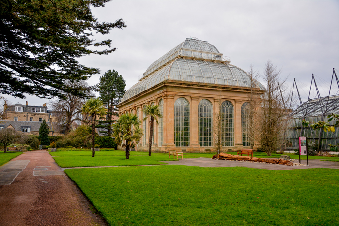 Botanic Gardens Edinburgh glasshouse