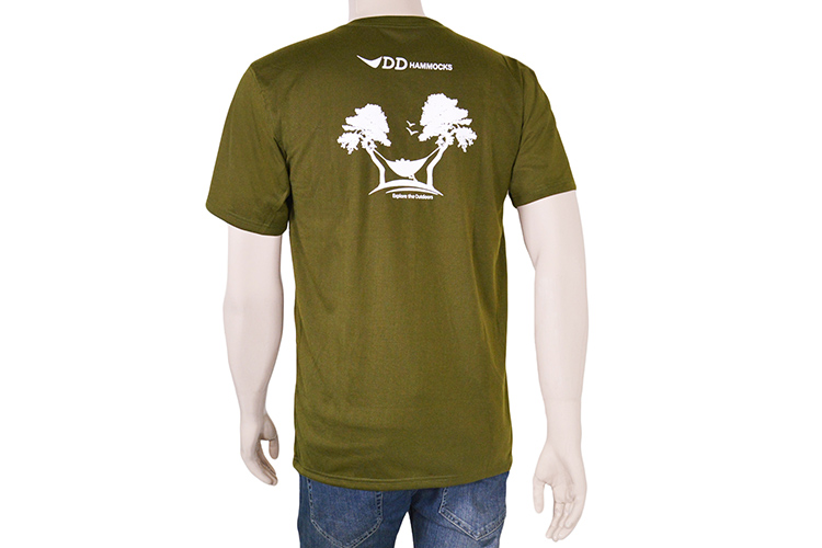 DD T-Shirt Forest back view