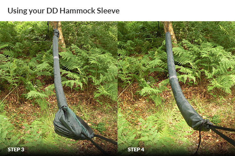 DD Hammock Sleeve - how to use