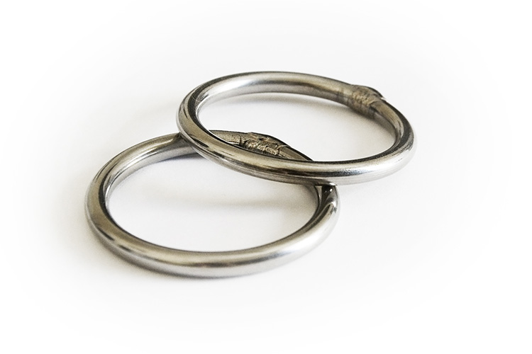 DD Hammock rings - for use in hammock suspension