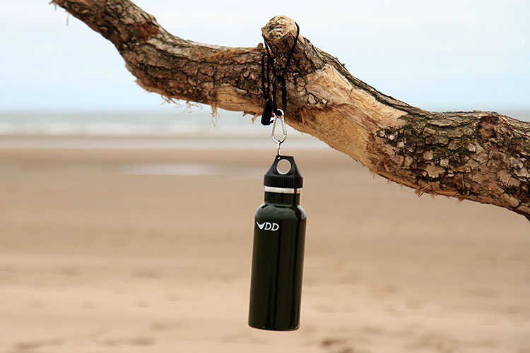 DD Thermal Water Bottle in use