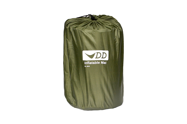 DD Inflatable Mat - XL packed in the stuff sack