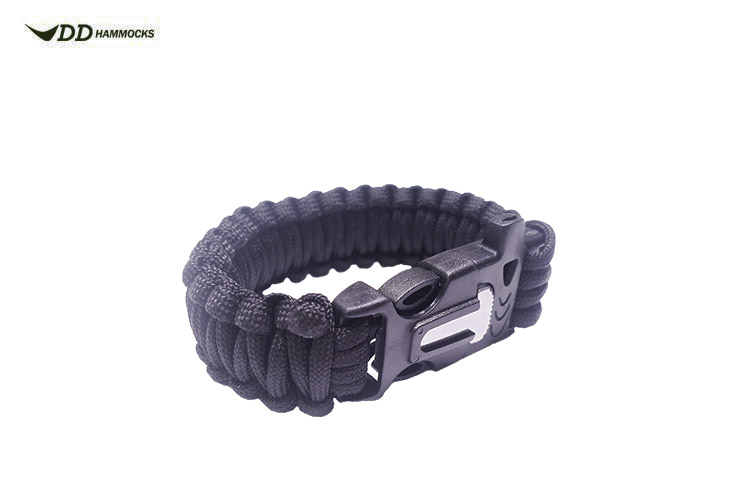 PARACORD SURVIVAL BRACELET COMPASS/WHISTLE & FIRE STARTER (VARIOURS CO -  Southern Wild