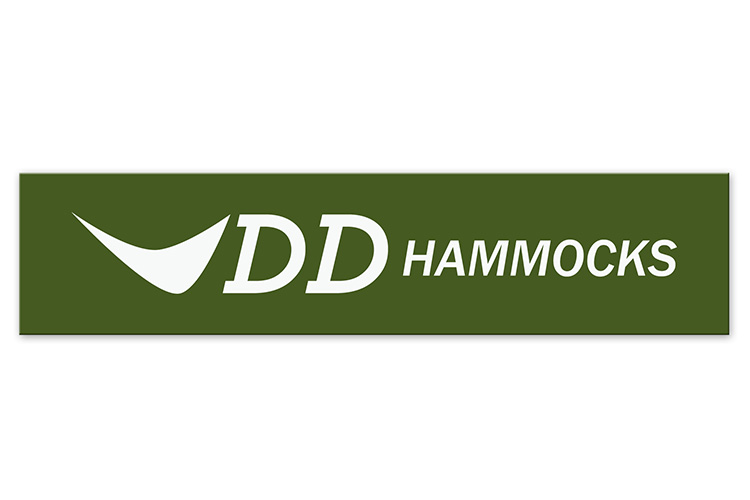 DD Hammocks Sticker with DD logo