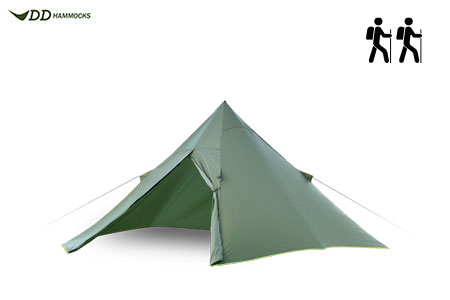 Tente moustiquaire DD Hammocks Superlight Pyramid Mesh - tente tipi